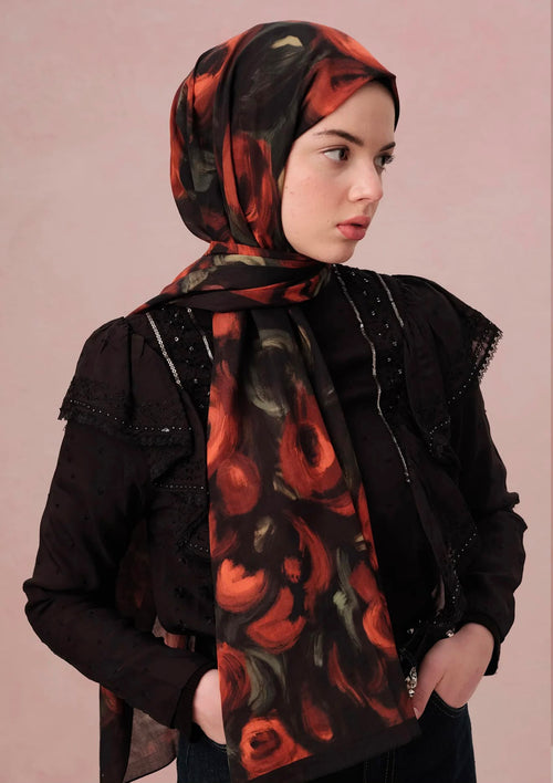 Pamuk Voile Başörtüsü